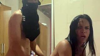 Brazilian Trans Delivers Passion And Stays For Intense Fun!