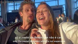 Brazilian Damiana's Slutty Adventures Through Europe Begin in Episode 1