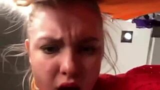 Teens Explore Passion in Public Changing Room