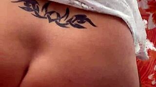 Masturbating With Lisa On The Balcony, Flashing Her Holiday Body Outdoors.