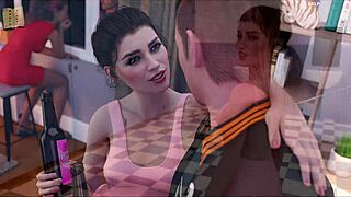 Bold Adventures In Being A Dik Route With Blonde Threesome Action