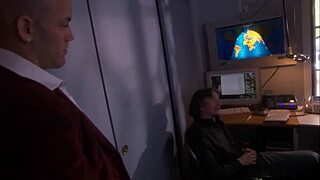 beautiful redhead lady in hard doggystyle sex 😍