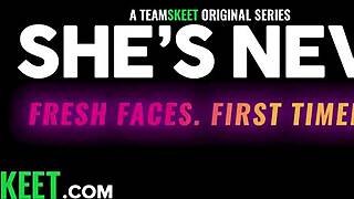 She's New in Homemade Sextape, Tight Pussy Fucked POV Style