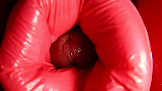 क्यूट रेडहेड इंटेंस एनल प्लेजर फील करती है