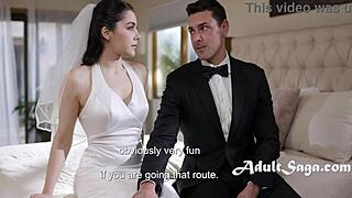 Best Man Ass Fucks Bride Valentina Nappi In Bridal Veil On Wedding Day