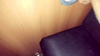 wife at glory hole then ass and blowjob at swing house