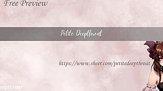 Watch this tied-up babe get a sloppy throatfuck in two positions.