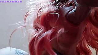 Submissive French Cocksucker Fucked In All Holes Facial