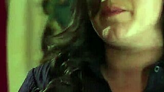 Redhead in stockings gets fingered by lesbian babe