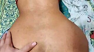 Wow, my stepdaughter's huge ass takes my cock so deep!