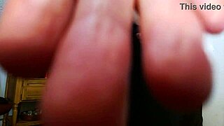 1150 dawn shows off fat ass in tights with orgasm denial