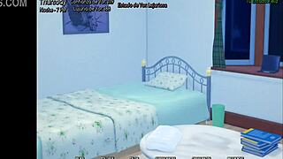 the slut gets fucked by her family members