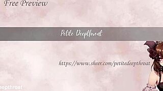 Watch this tied-up babe get a sloppy throatfuck in two positions.