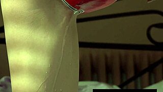 watch victoria daniels piss streams into glass