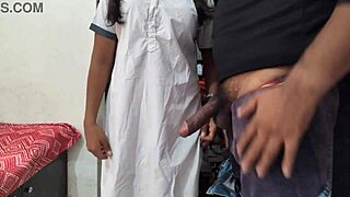 Indian couple shares intimate moments with clear hindi dialogue