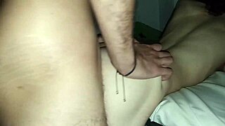 He cums deep inside, her pussy swallows every drop.