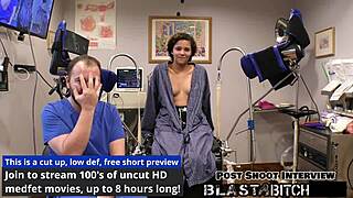 wow, doctor blasts rebel wyatt's pussy with cum! 😏