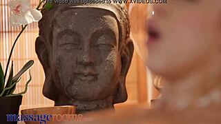 Ebony Brazilian Beauty Luna Corazon in Massage Room Lesbian Action! Licking Pussy, Fingering, and Muff Diving!