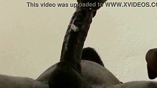 he cums hard and i keep sucking his big load