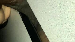 My homemade gloryhole encounter with thickdickbandit led to sloppy sucking and swallowing