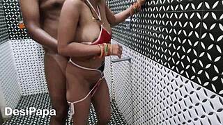 Did I strip my Indian wife naked in the bathroom and fuck her hard?