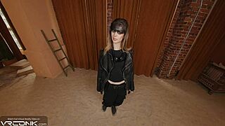 vr teen skinny furiosa sucks cock in conk parody