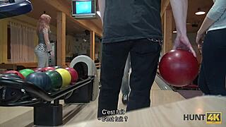 i'm lucky organizin a great pickup at the bowl alley