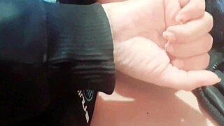 hey, my lesbian teen stepsdaughter 18+ touching her tits and ass, recording for xvideos, what a slutty girl 😏 real homemade amateur