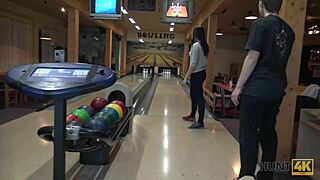 i'm lucky organizin a great pickup at the bowl alley