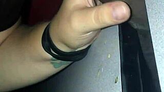 My homemade gloryhole encounter with thickdickbandit led to sloppy sucking and swallowing