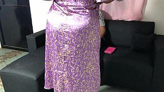 While waiting for girlfriend, mother-in-law gets horny with huge attributes