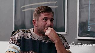 Dyke Teachers Help Out Desperate Male Colleague - Katrina Colt Kenzie Taylor Nathan Bronson