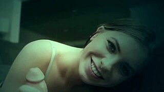 Amateur Teen 18+ POV Handjob and Blowjob Leading to Cumshot