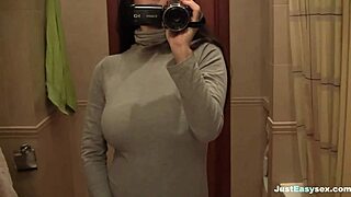 Busty Babe Fingers Her Bush!