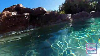 Underwater pool pussy licking with Nina Rivera and Sully Savage 🔥