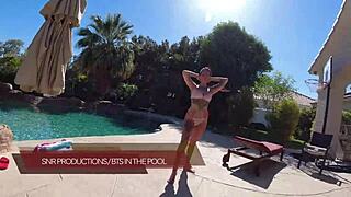 Underwater pool pussy licking with Nina Rivera and Sully Savage 🔥