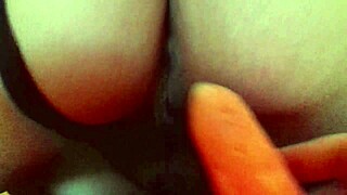 My Horny Secretary Has A Threesome With Me And A Carrot