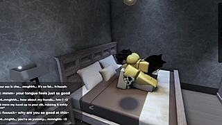 roblox catgirl had me pent up for days, then she gave in