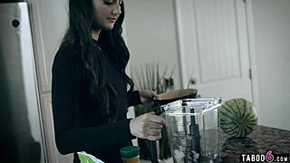 Young woman cleverly outsmarts coworker in office setting