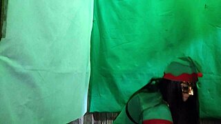 Christmas Elf Awaits Her Special Gift