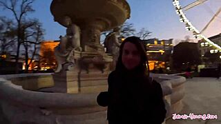 cute petite 18+ girl rides big cock budapest sex vlog jamie young 18+