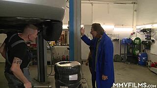 secretary gives up her asshole for a job