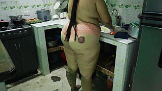 Fucking My Girlfriend's Sister In The Kitchen