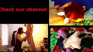 cute 18 year old redhead swallows my big cock and cum in pov