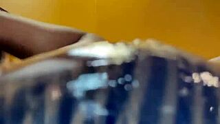 Cream Machine Fucks Pussy And Anal