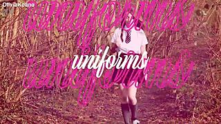 STUDENT GETS Railed In Her Uniform