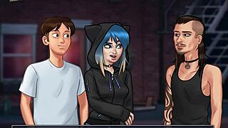 i-i'm playing summertime saga 27, it's so erotic!