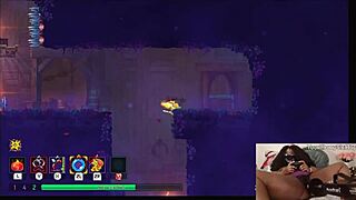 Chubby Ebony Gamer Girl Gets Fucked With Dildo While Playing Video Game