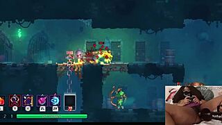 Chubby Ebony Gamer Girl Gets Fucked With Dildo While Playing Video Game