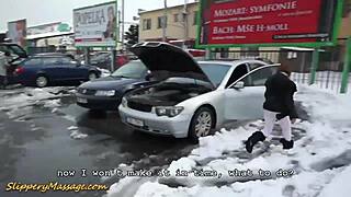 Slippery Nuru Massage Couple